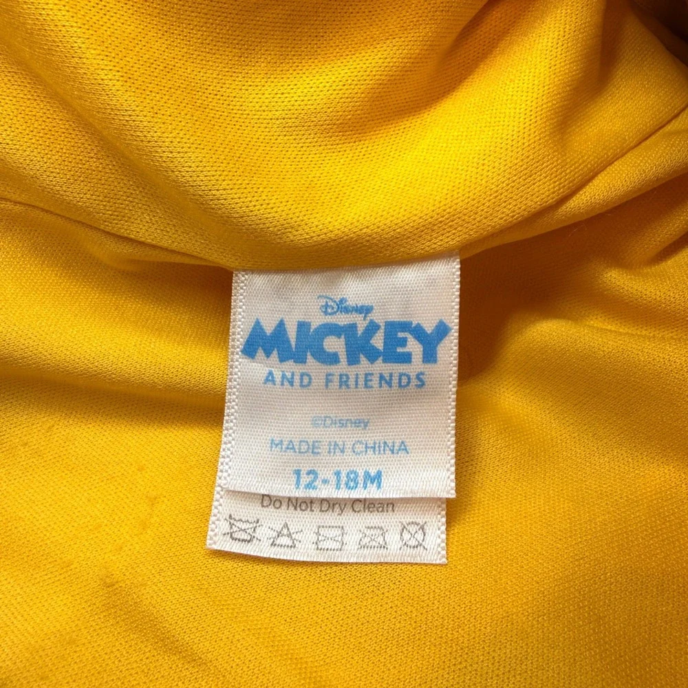 Disney Mickey and Friends Pluto Plush Costume Headpiece Yellow 12-18M Spirit